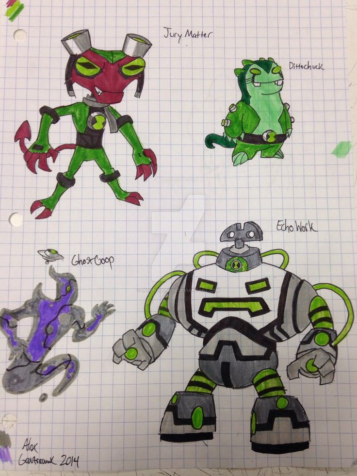 ben 10 omniverse aliens names and pictures